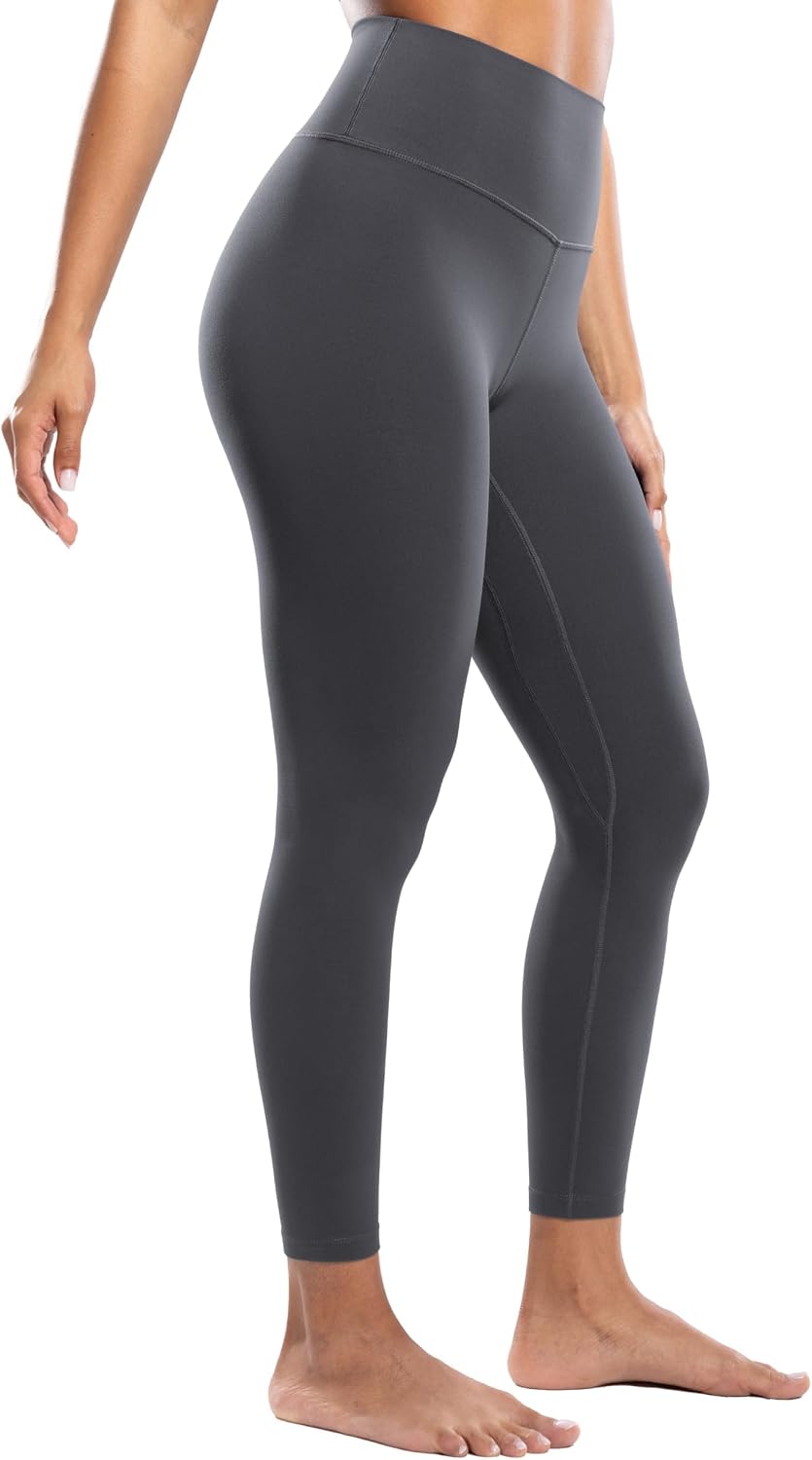 Silky High-Waist Leggings (21" Inseam Option!)
