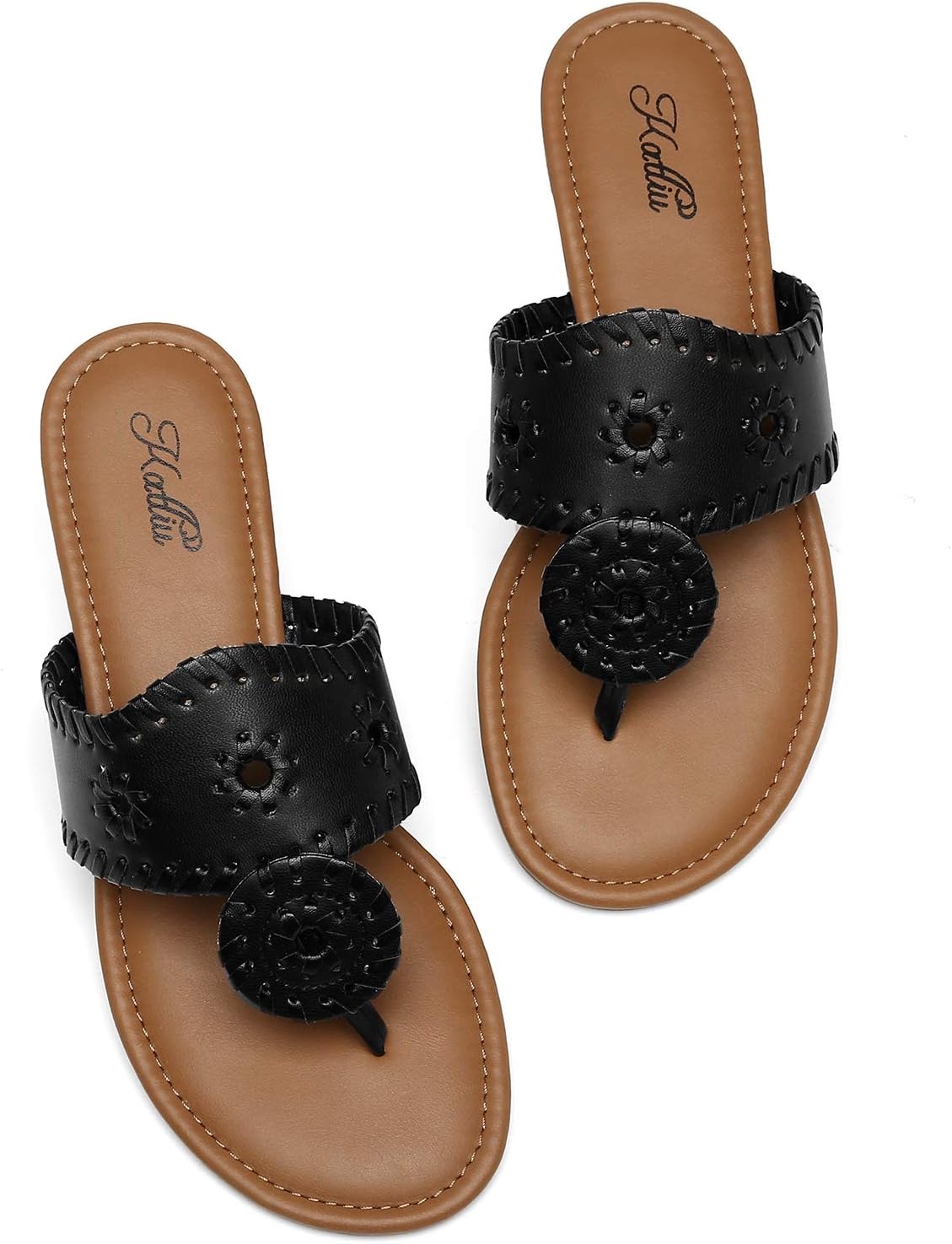 Dressy Thong Flat Sandals
