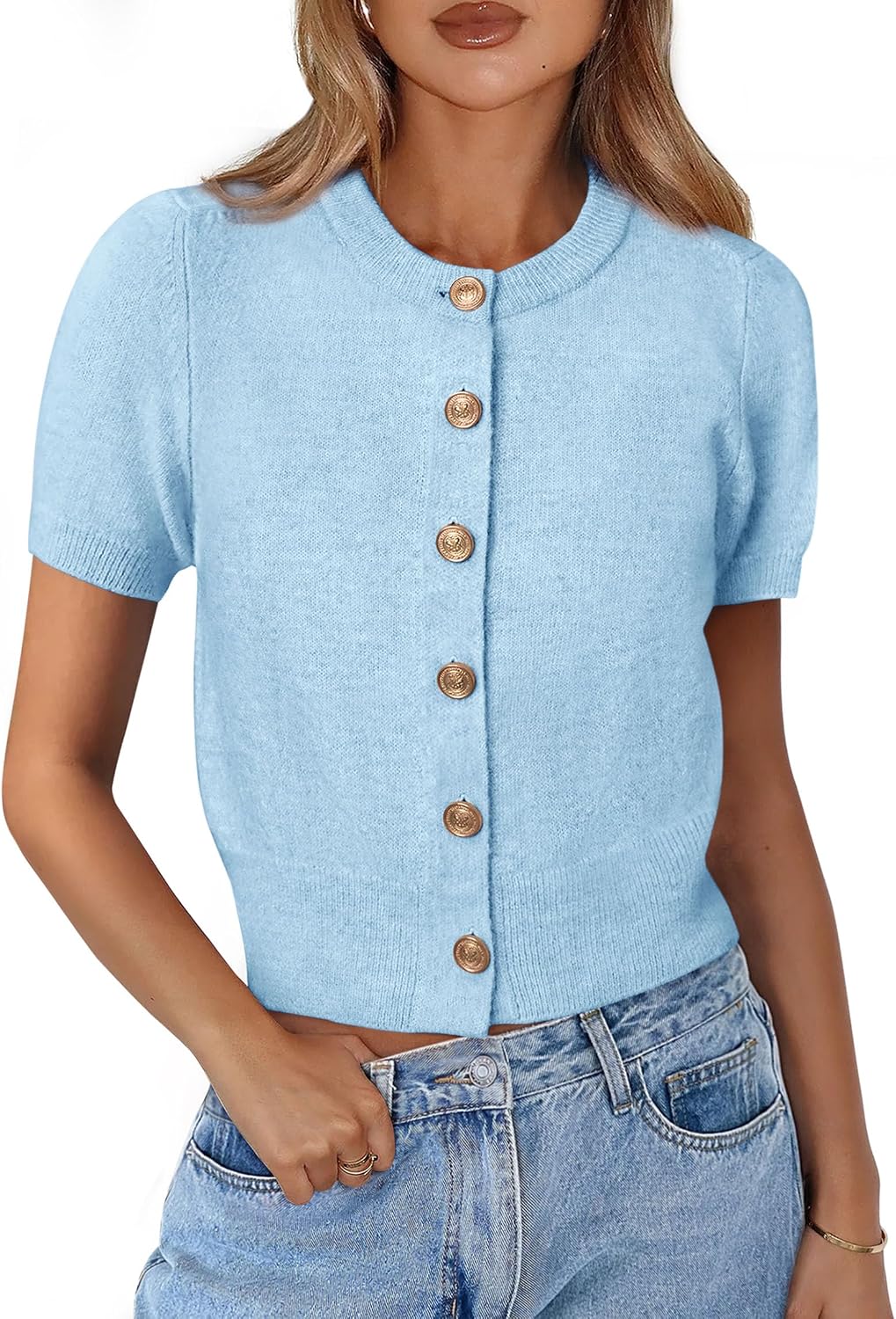 Short-Sleeve Summer Cardigan