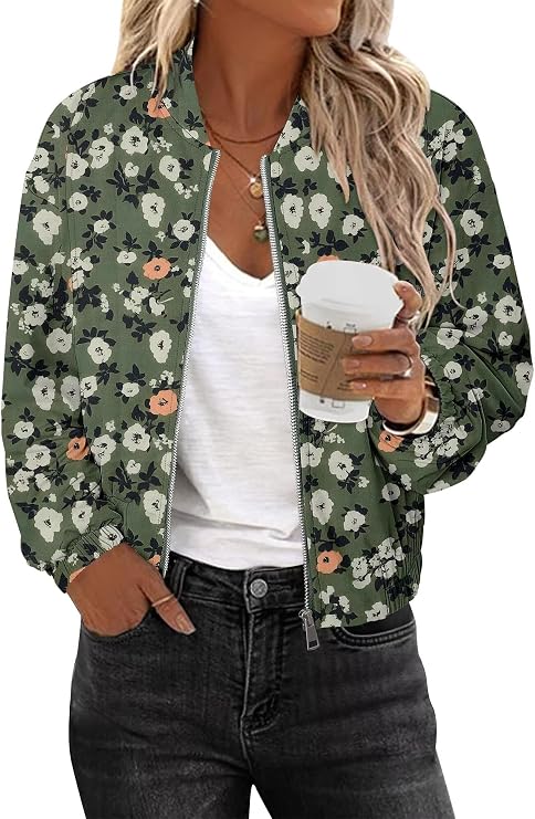 Lightweight Floral Summer Jacket